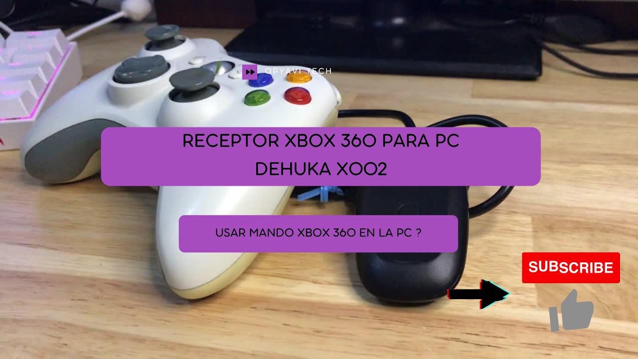 Usar Mando de Xbox 360 en la PC ?  Dehuka X002