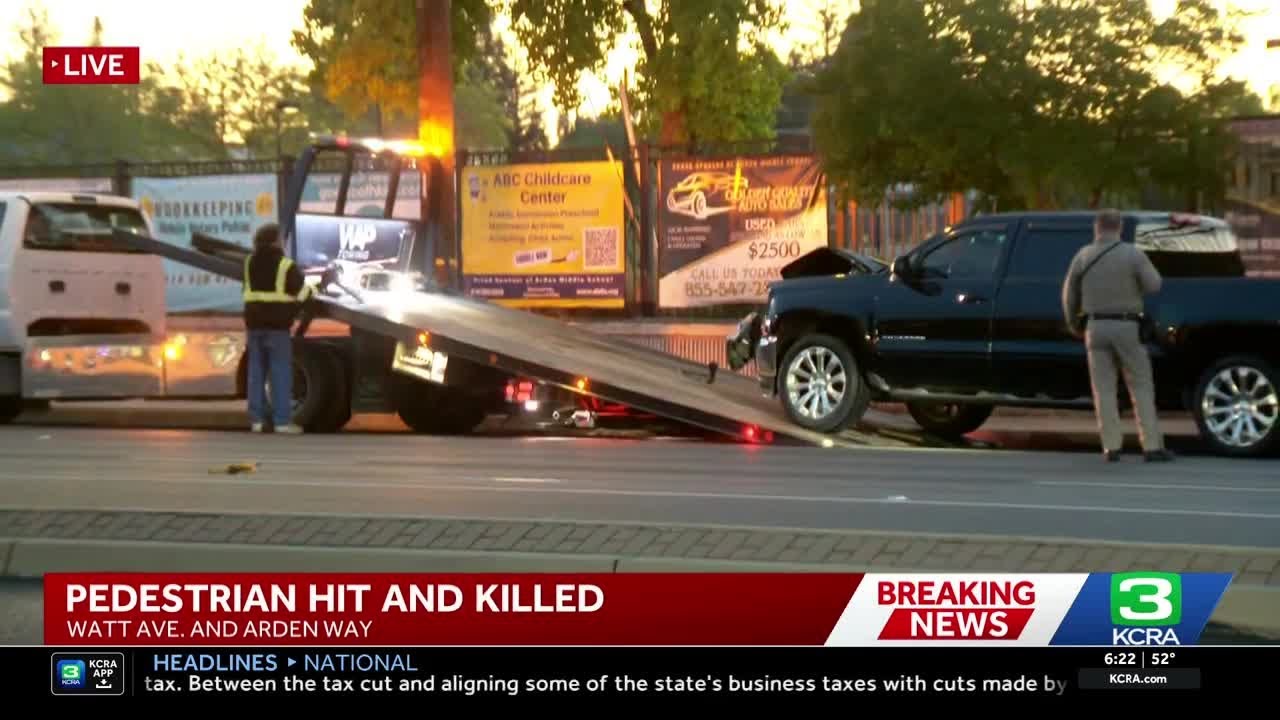 Pedestrian dies in Sacramento County crash, officials say