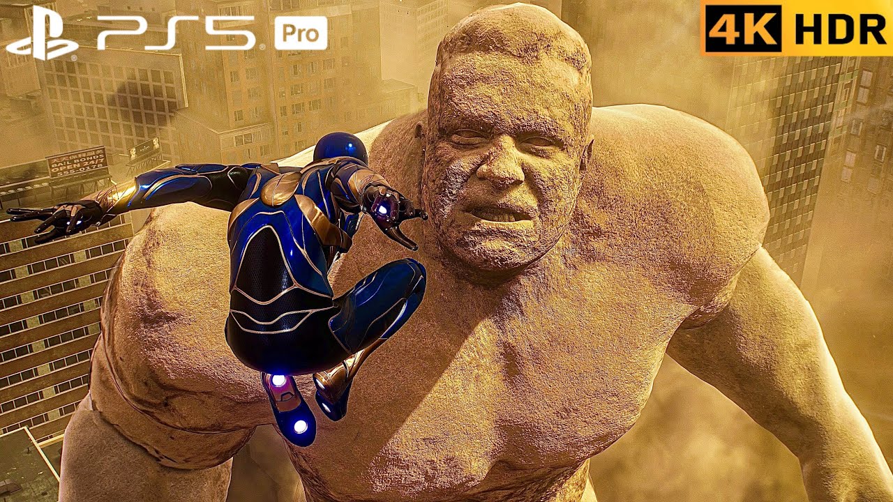 (PS5 Pro) Prowler dołącza do Iron-Spider, by WALCZYĆ z Sandmanem w 4K HDR