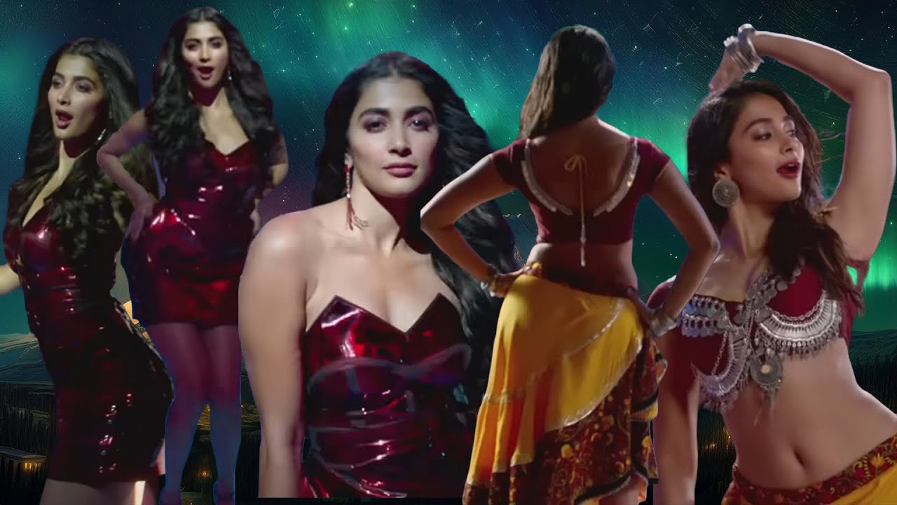 Pooja Hegde's BEST 4K Vertical Song Compilation You Won't Believe!