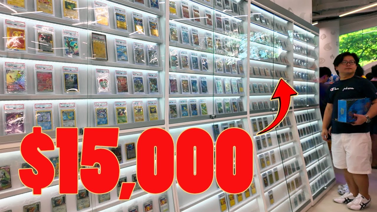 I Found The Most Expensive Cards At The New Pokémon TCG Gym