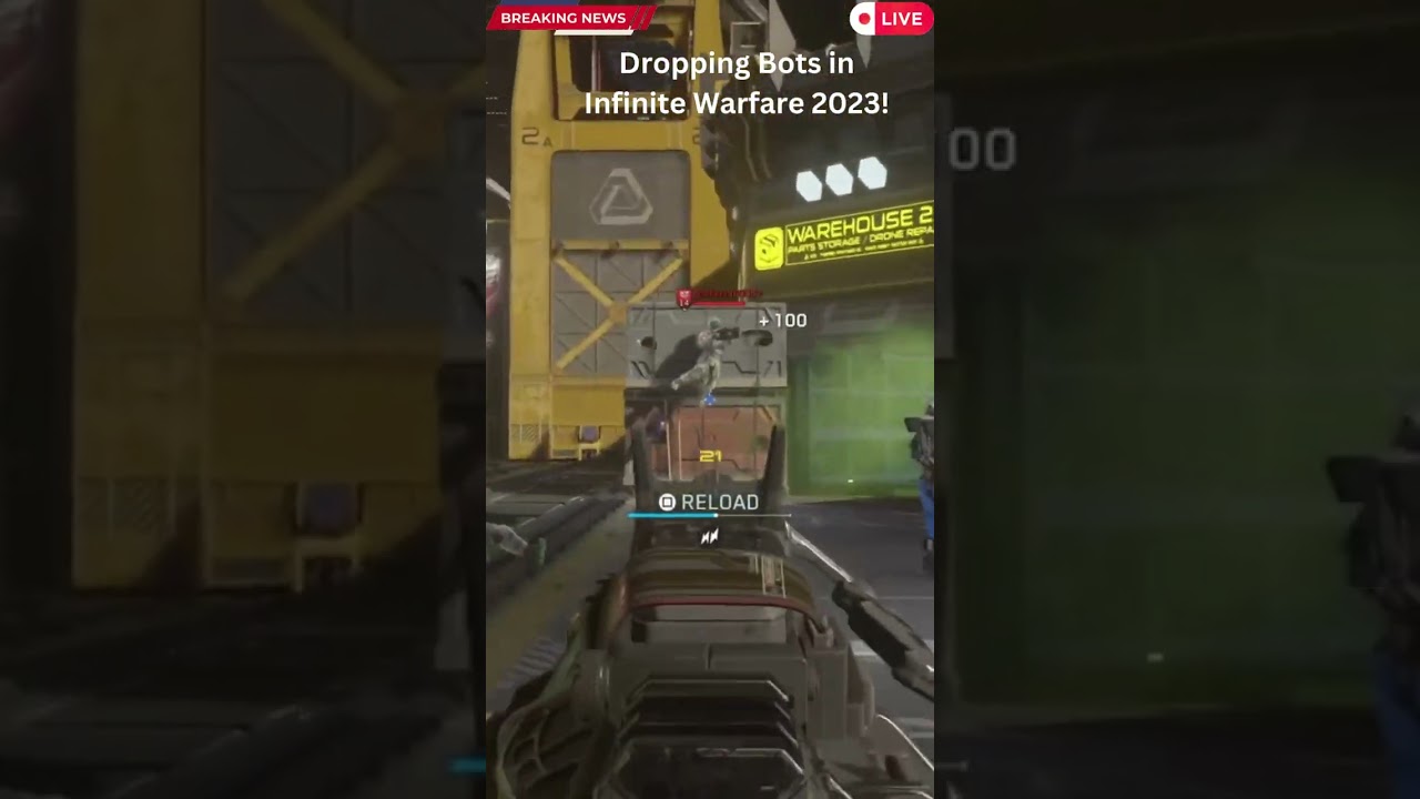 dropping Bots in Infinite Warfare 2023!