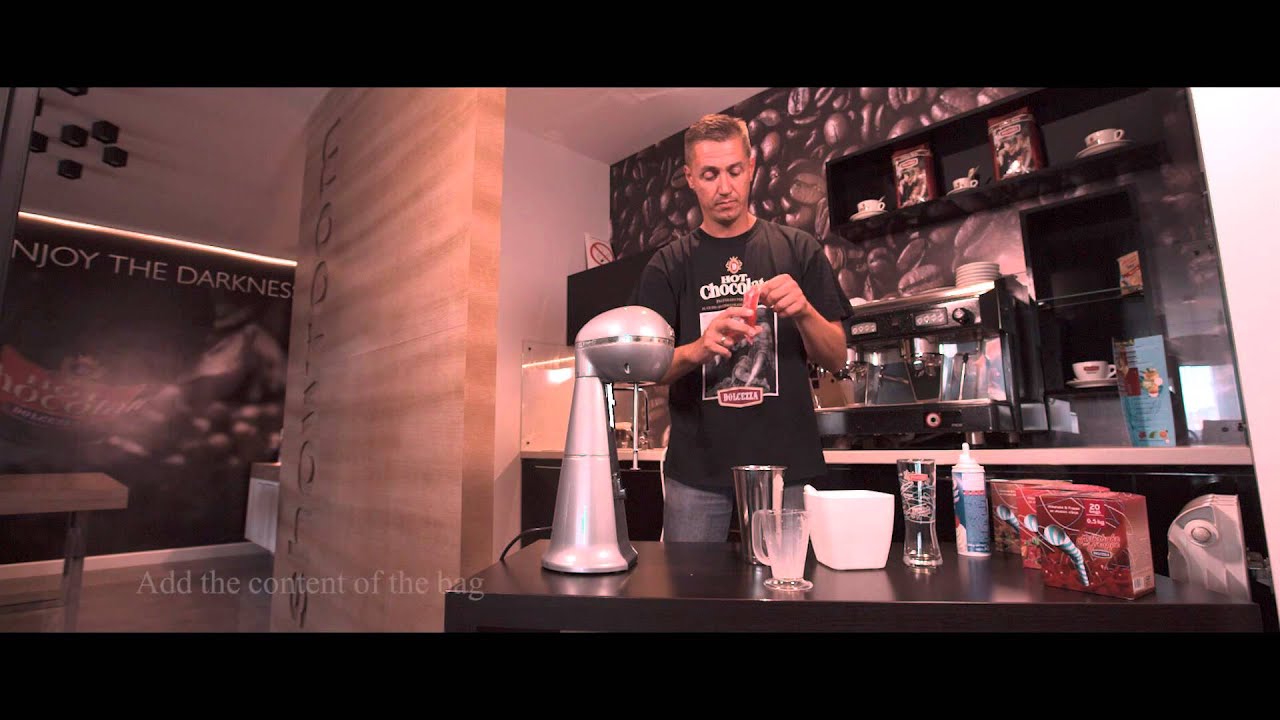 Dolcezza-milk shake preparation