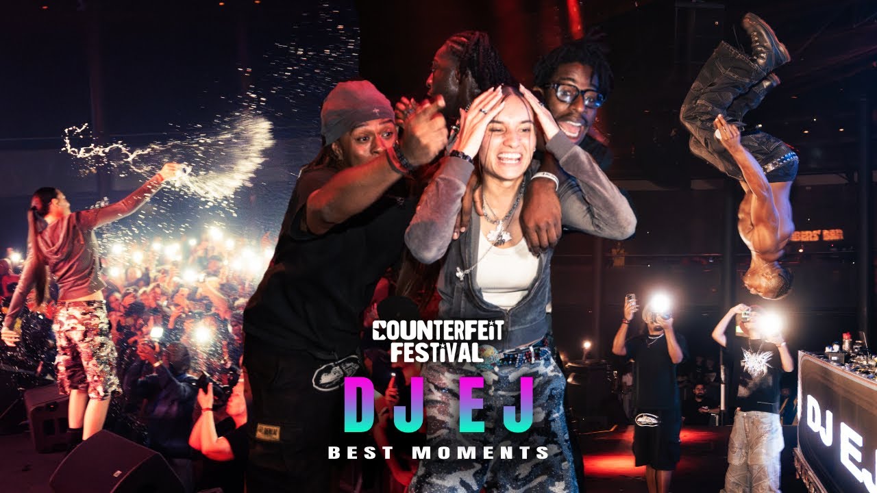 DJ EJ Live @ Counterfeit Festival ft JELEEL! | BEST MOMENTS