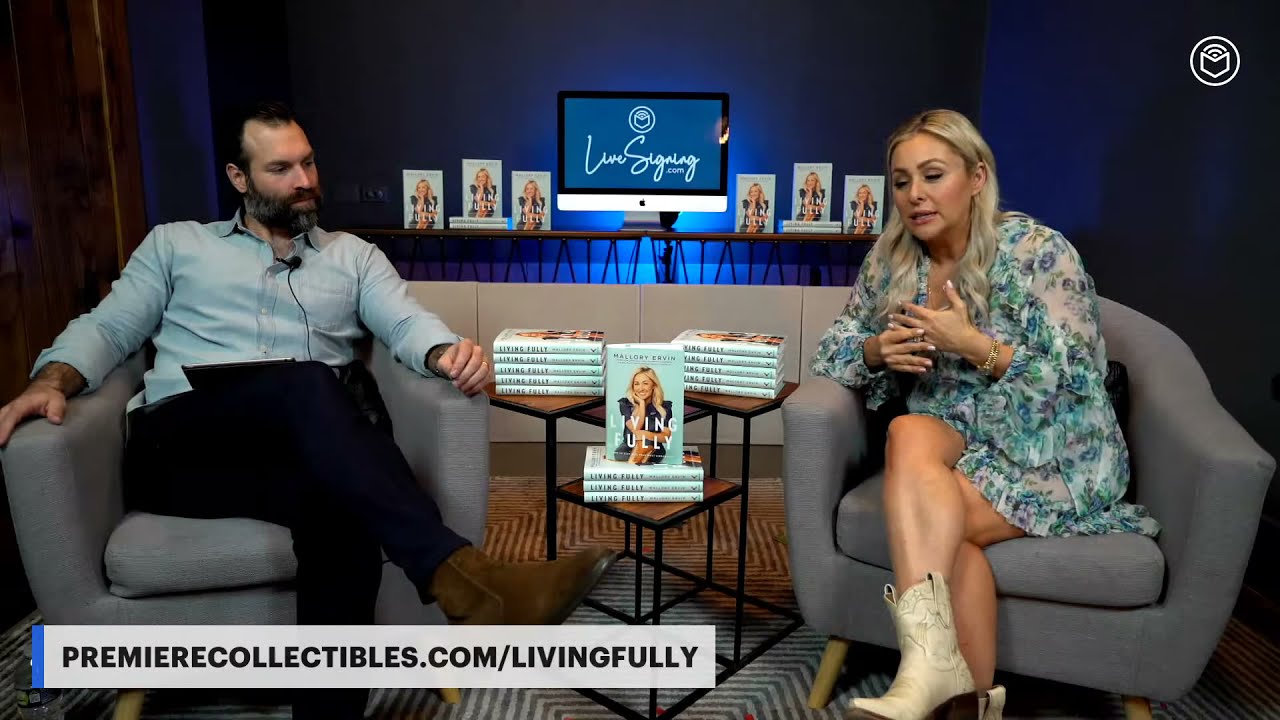 Mallory Ervin's Book Signing & Interview | Living Fully