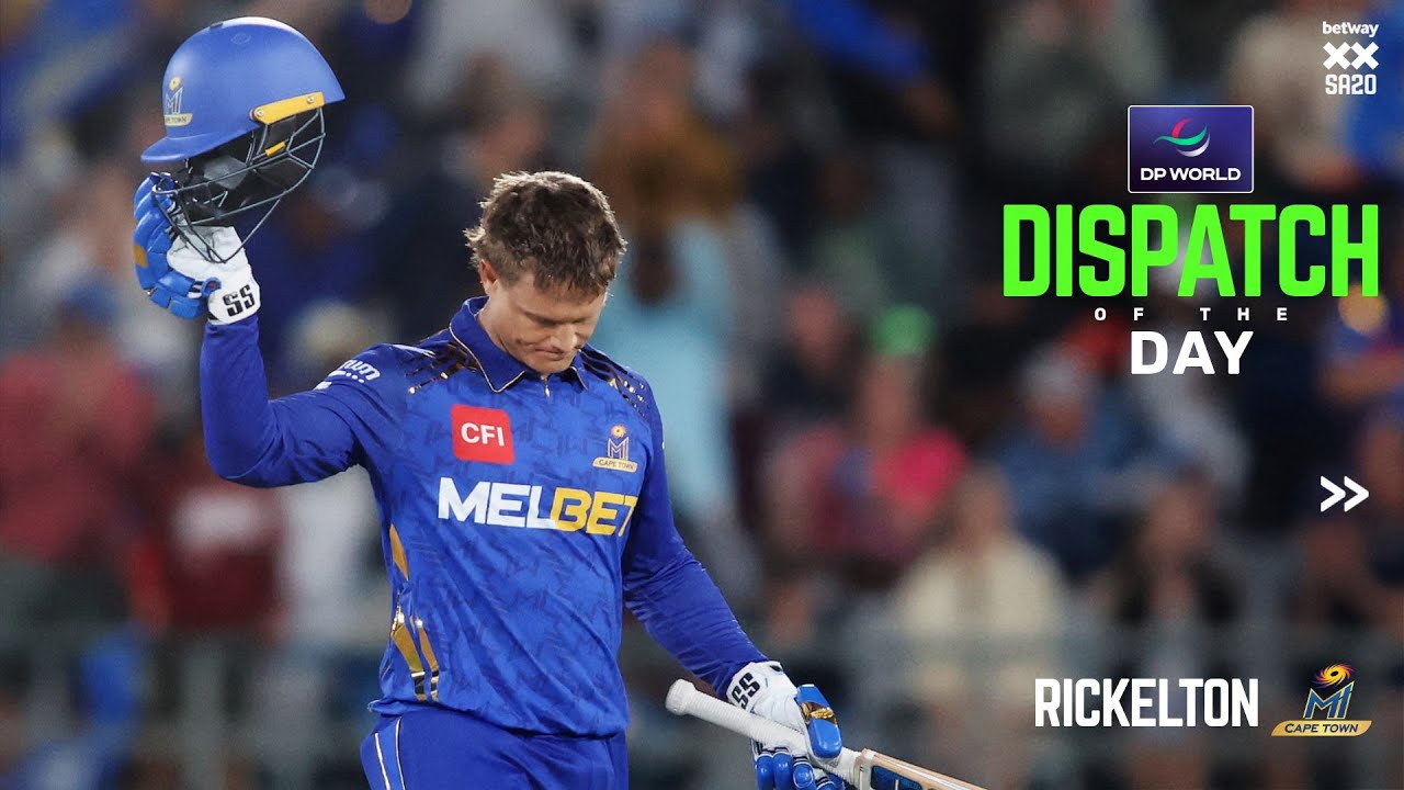 DP World Dispatch of the Day | Ryan Rickelton | Match 1 | Betway SA20