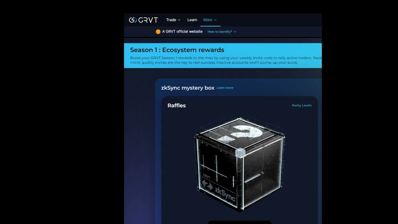 GRVT.IO Referral Code: TITOZSG
