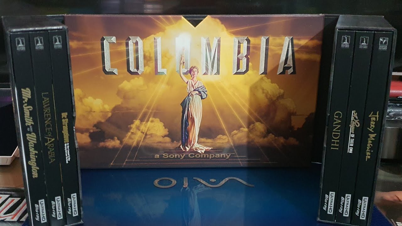 COLUMBIA CLASSICS 4K ULTRA HD COLLECTION VOL. 1 UNBOXING + MENUS