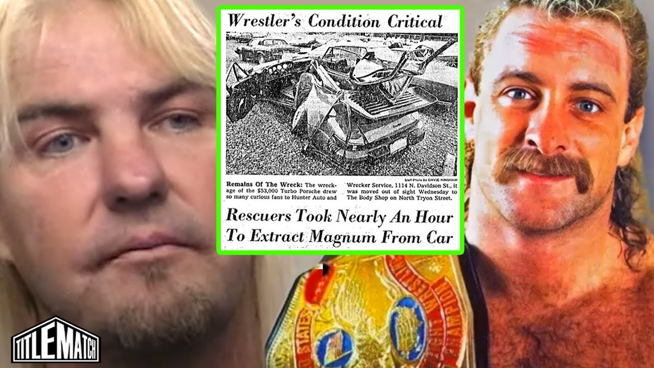Barry Windham - How Bad the Magnum TA Car Crash was