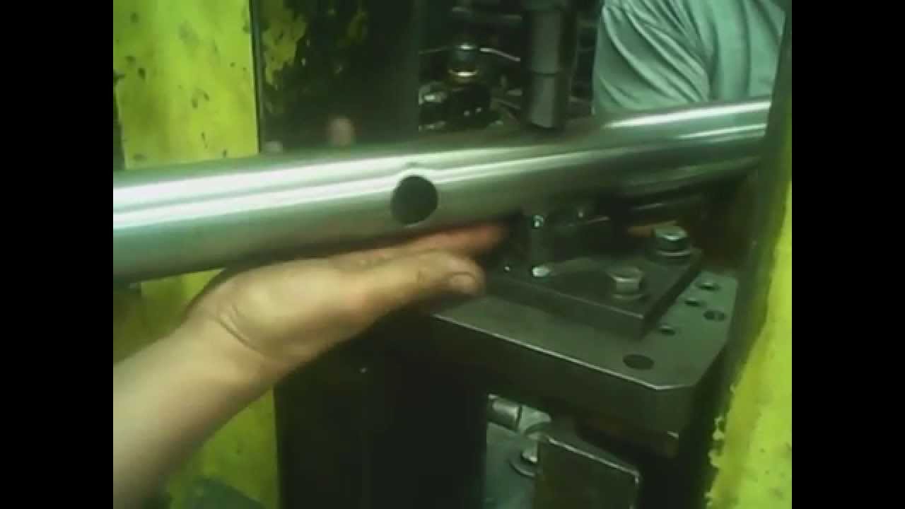 Punzonado de Tubo de acero inoxidable