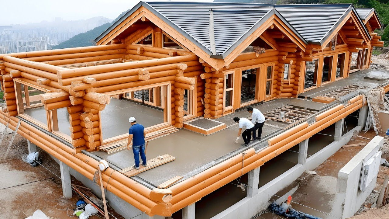 Army Couple Builds Dream Home from Scratch | Complete Build Timelapse by @LetsBuildAHouse‬