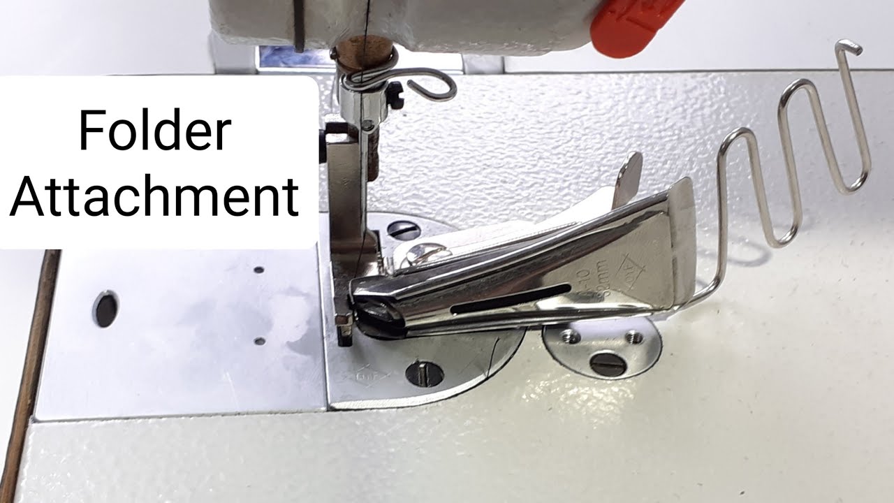 Latest sewing machine attachment/Binder foot tutorial EMODE