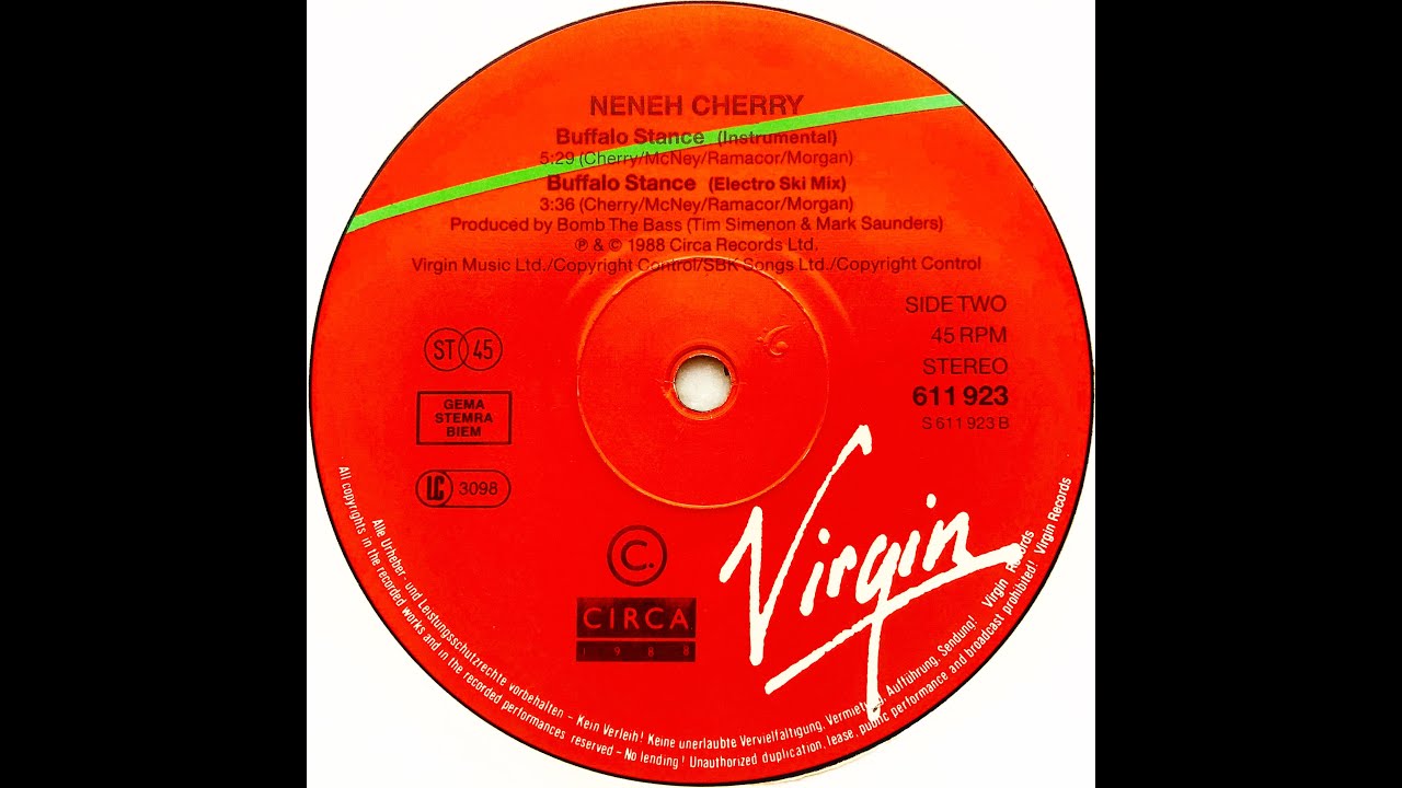 Neneh Cherry • Buffalo Stance (Instrumental) (1988)