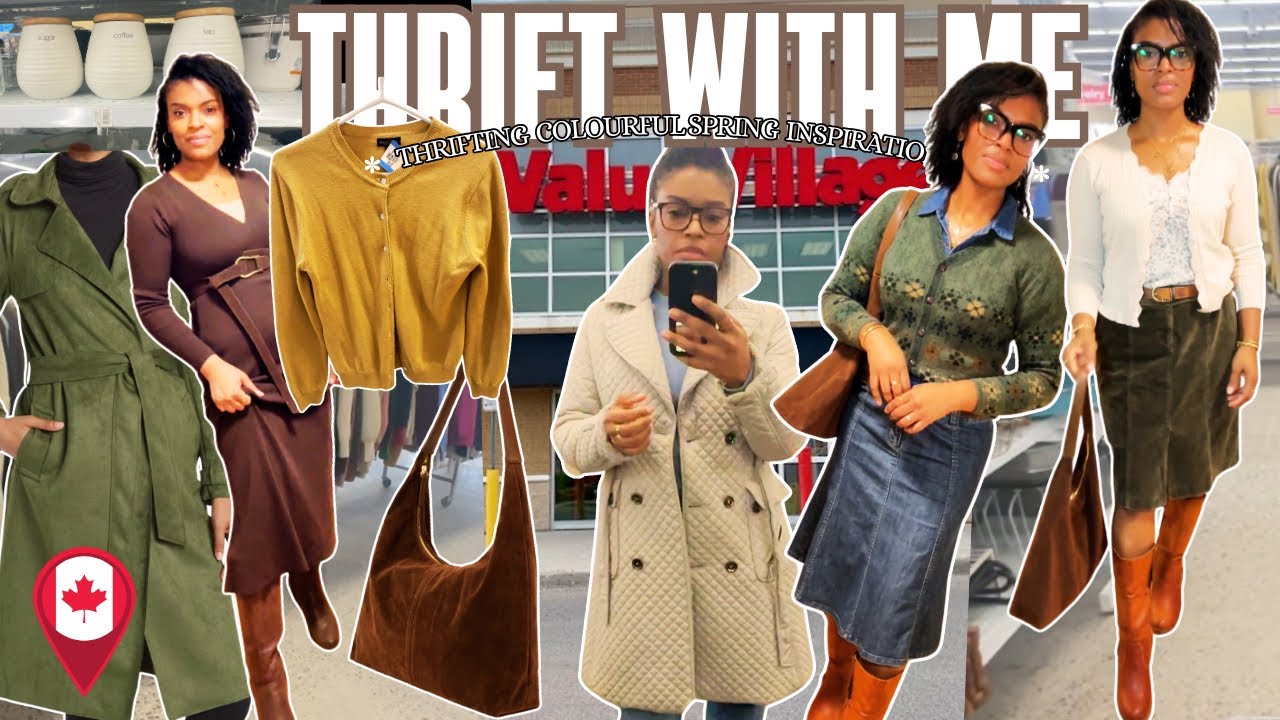 Thrifting Unique Feminine Vintage Pieces | Spring Inspired Finds + Haul ✨
