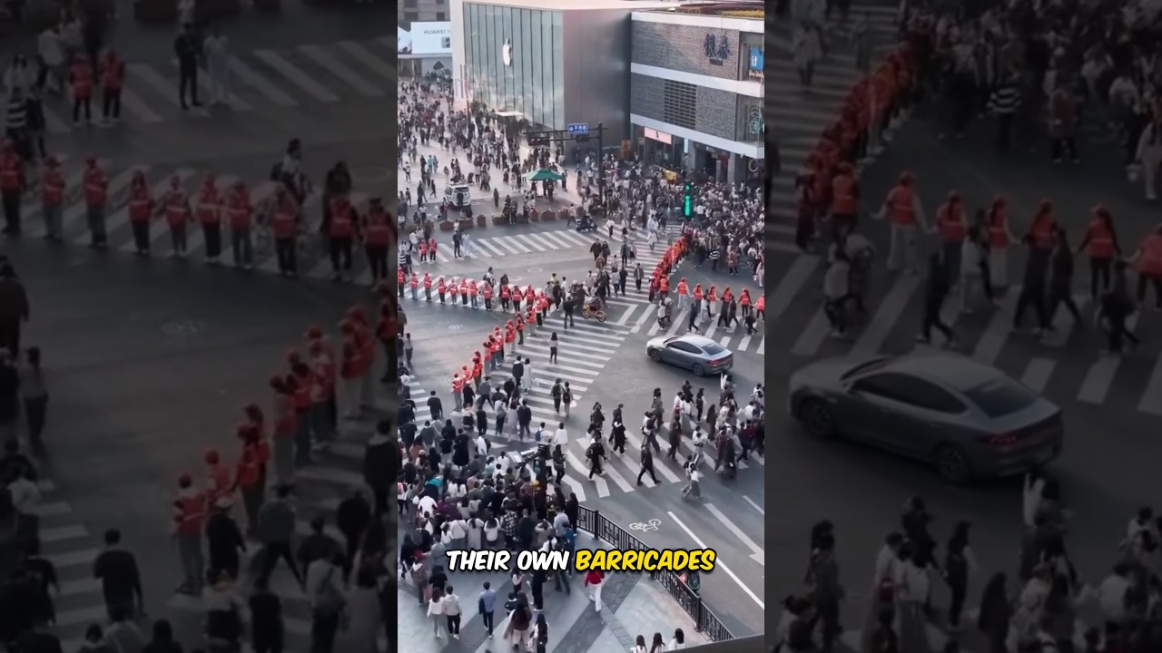 Japanese Police Barricade 😳