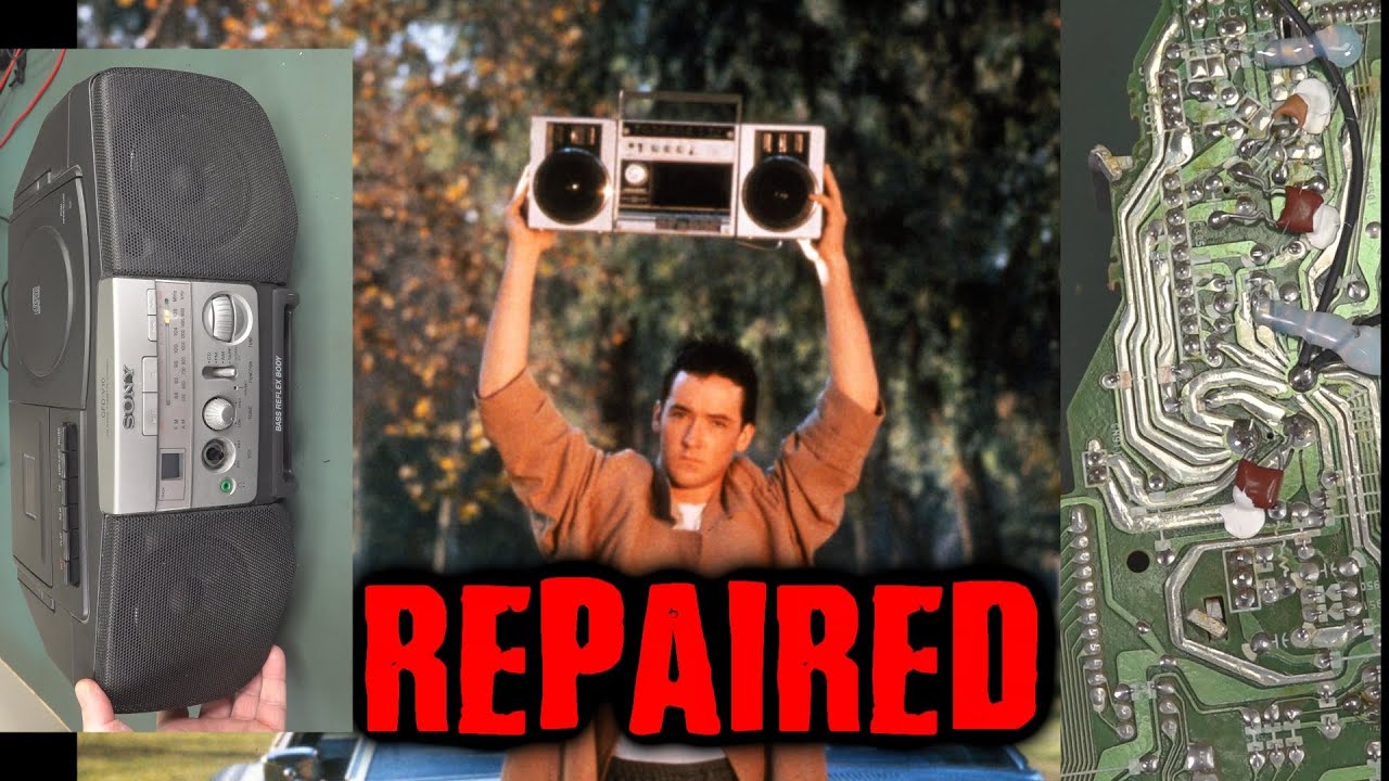 EEVblog #1243 - Sony Boombox REPAIR and Teardown