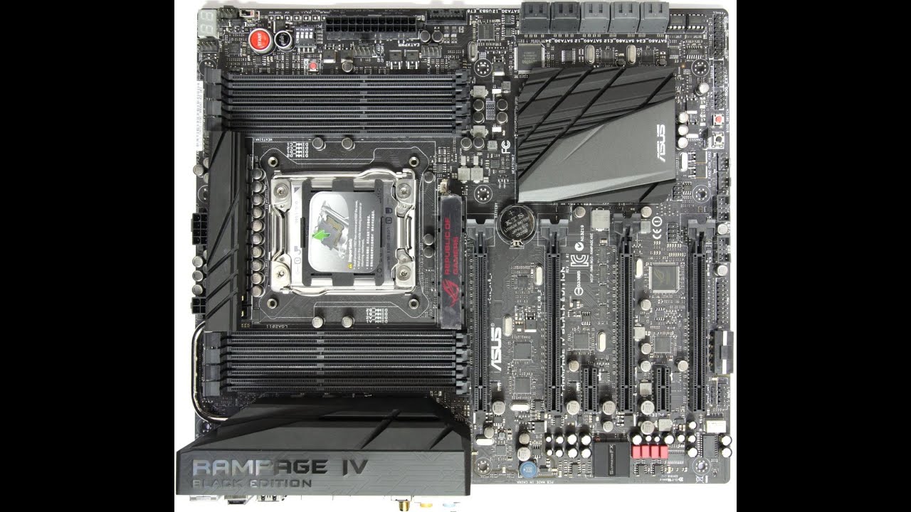Unboxing Asus rampage IV black edition