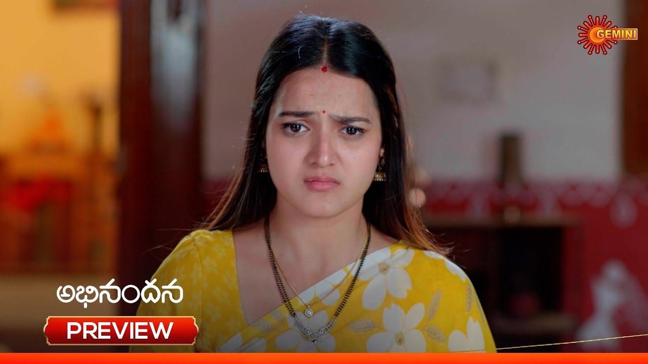 Abhinandana - Preview of the day | Watch full EP only on Sun NXT | 23 Jan 2026 | Gemini TV