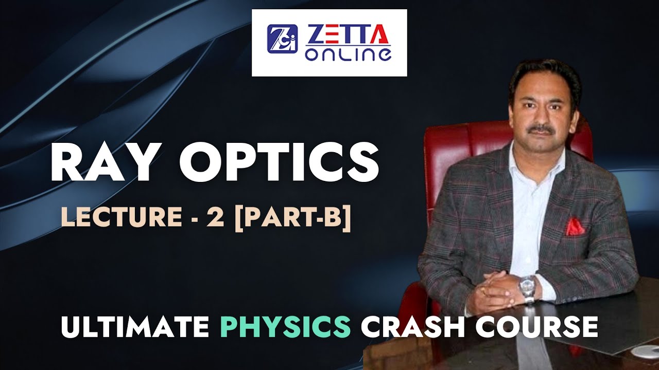 Ray Optics | Lecture - 2 [Part -B] | JEE NEET