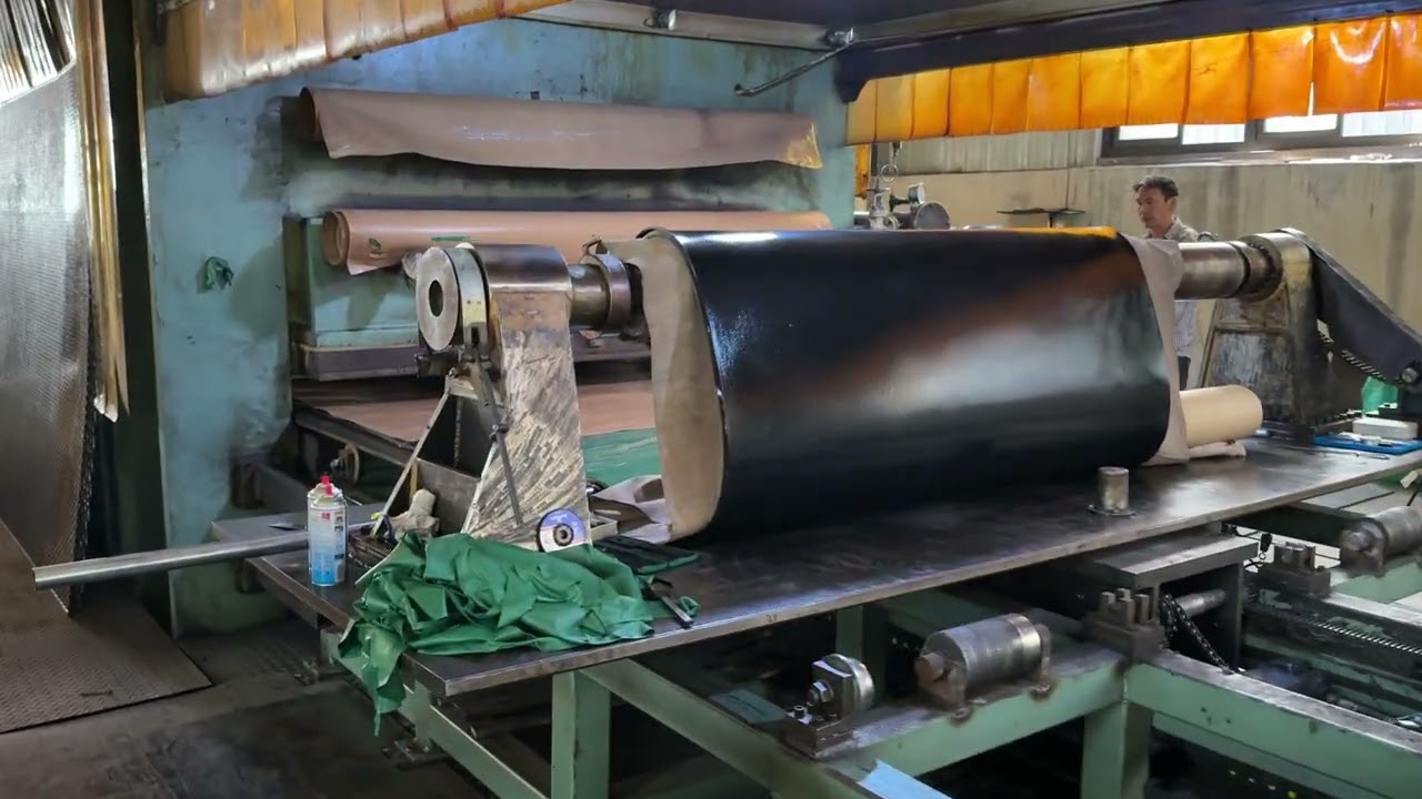Rubber sheet for drum coating 
