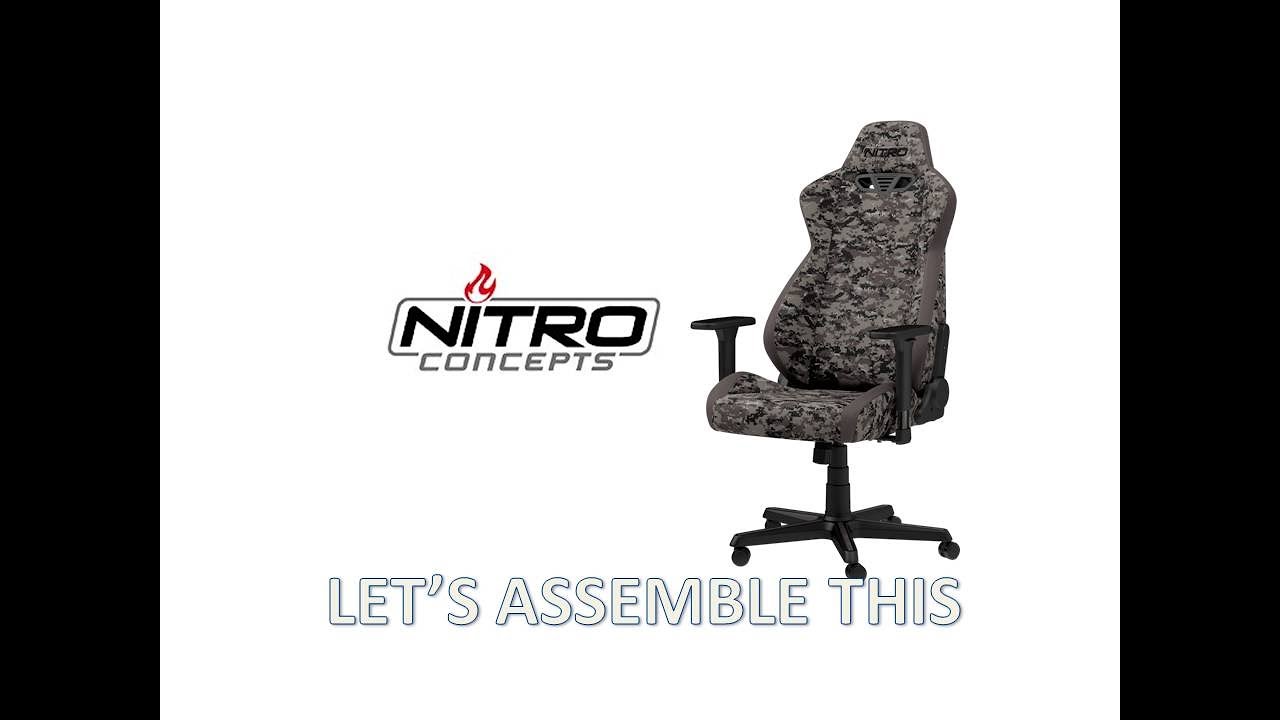 NITRO CONCEPTS | GAMING CHAIR | UNBOXING |