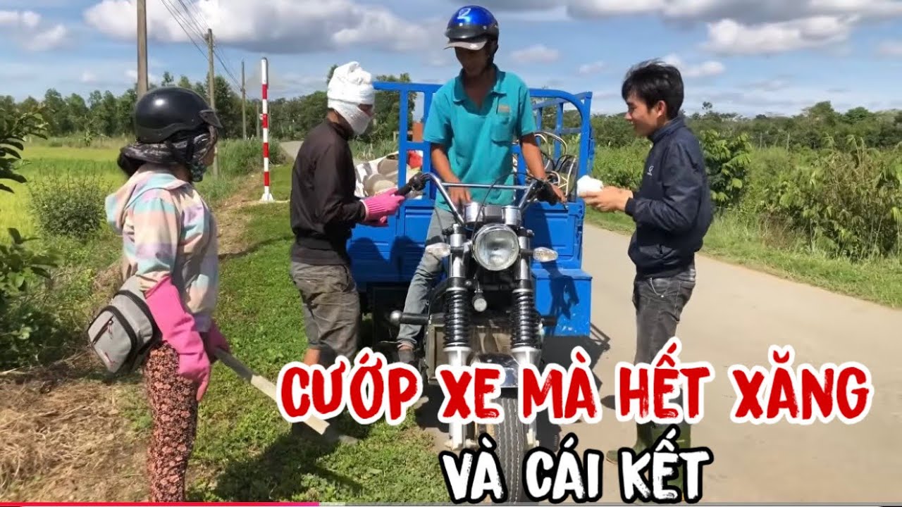Cậu Tài bị băng cớp lấy xe và Cái Kết- video cũ lúc nhà Thuận Gòm chưa sữa lại- Xem vui nha cả nhà
