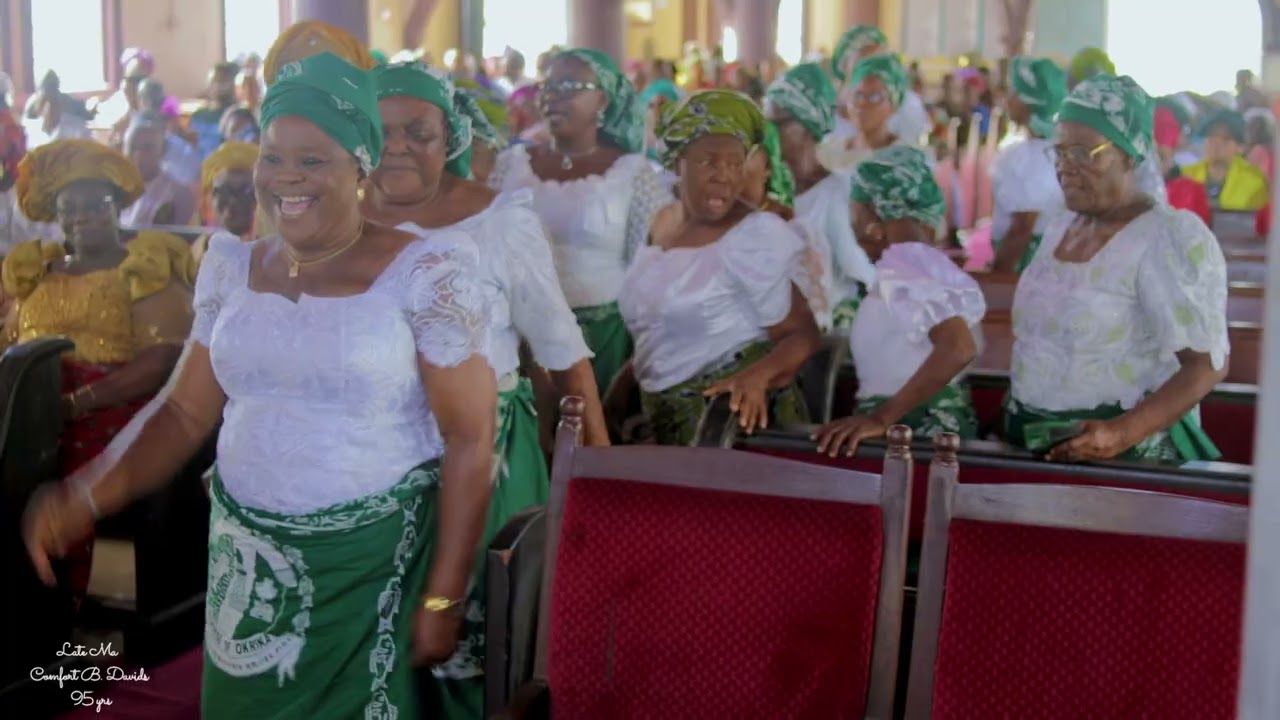 LATE MA. COMFORT BILEBO DAVIDS LAID TO REST IN OGU AT 95