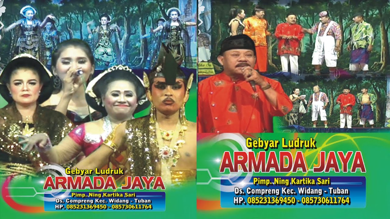 Live Ludruk Armada Jaya-Pimpinan Ning Kartika sari-Compreng Tuban-Lakon Pesugihan Celeng Srenggi