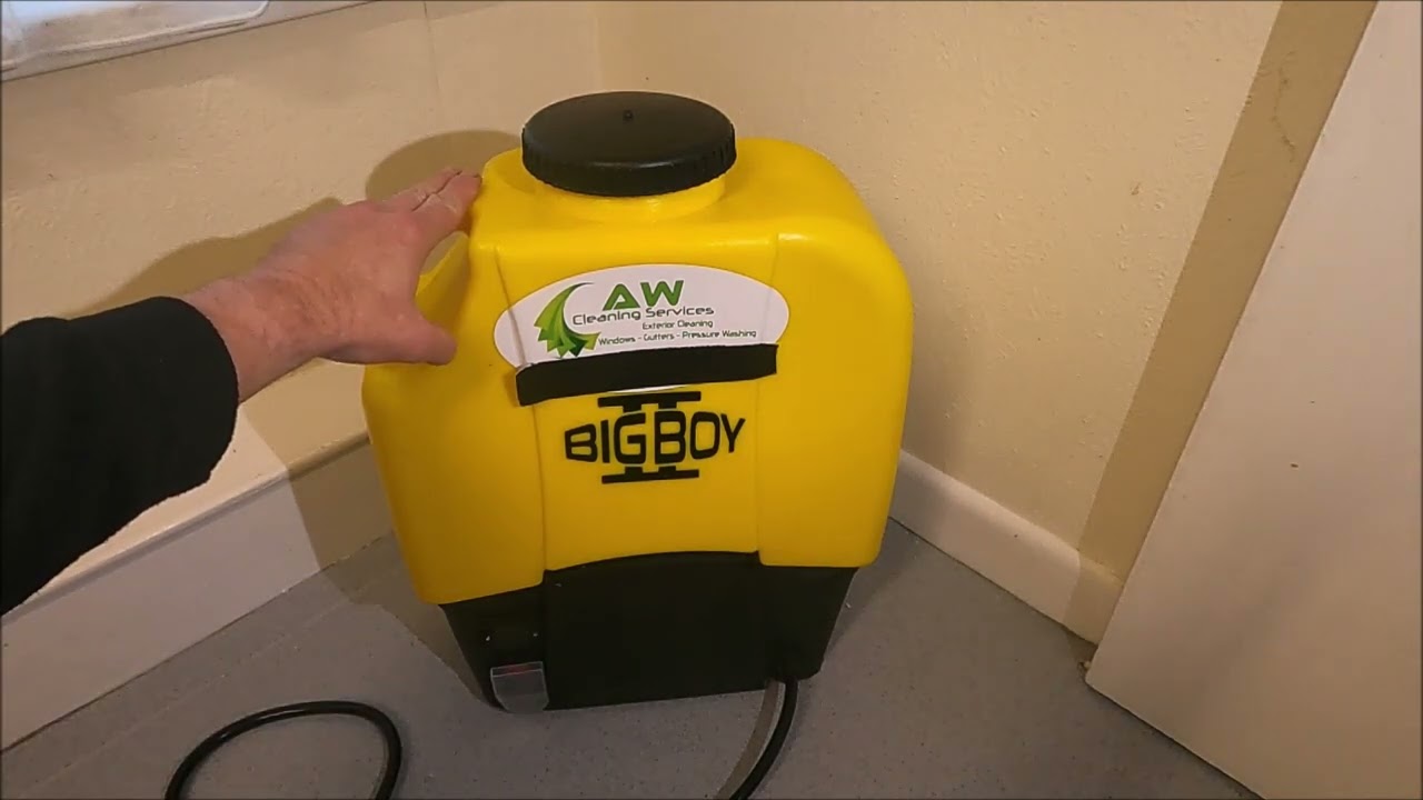 Facelift Big Boy 2 Backpack 22L - Water fed pole / Exterior cleaning #wfp #windowcleaning