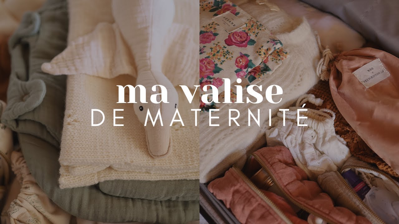 #GROSSESSE : Ma valise de maternité !