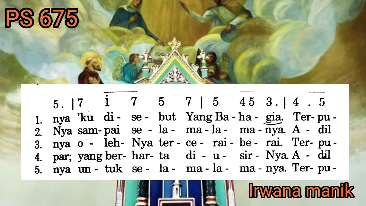 Puji Syukur 675 // Jiwaku Memuji Tuhan // Lagu Misa 