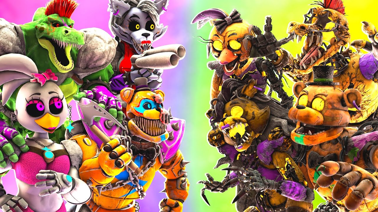 [SFM FNaF] Jack-O Security Breach vs DeathRock