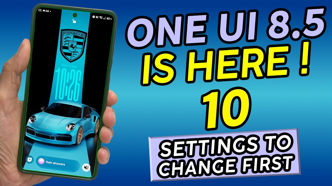 🚨 One UI 8.5 наконец-то здесь! 🔥 ПЕРВЫЕ 10 настроек, которые нужно изменить на вашем Samsung Gala...
