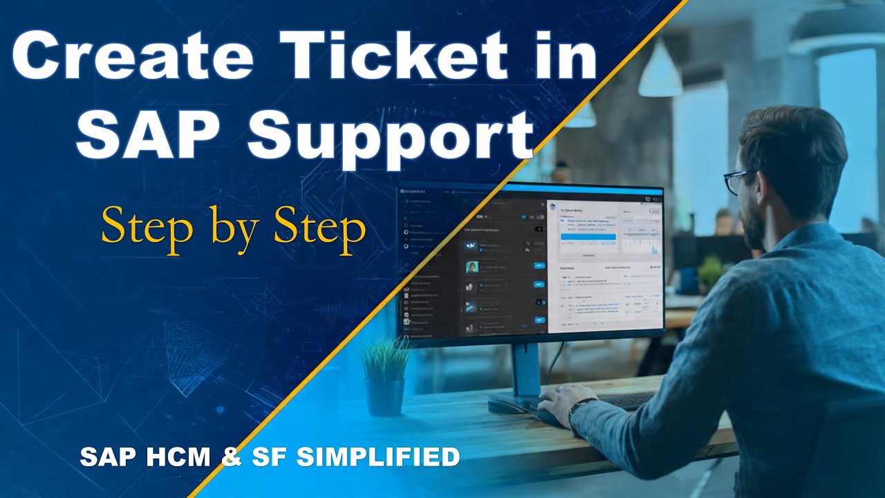 How to Create SAP OSS Message | Raise Ticket in SAP Support Portal - Step by Step