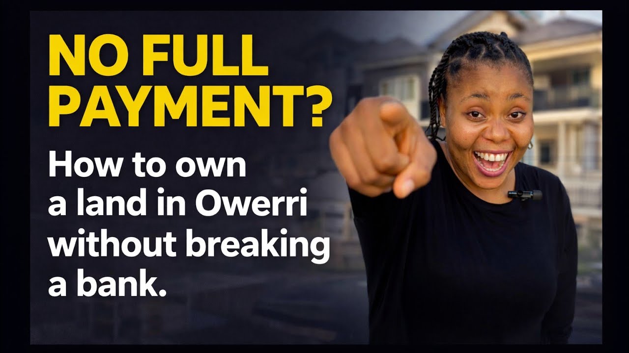 No Full Payment? No Problem! Own Property in Owerri one step at a time.