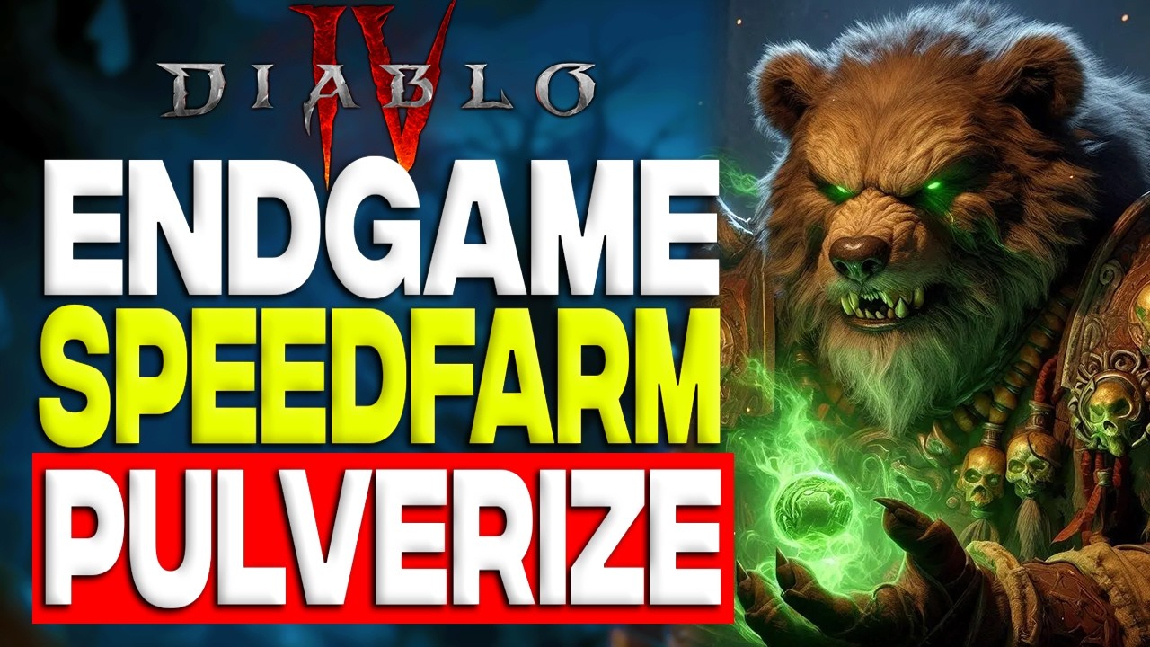 САМЫЙ СИЛЬНЫЙ билд друида для скоростного фарма! | Diablo 4 S10