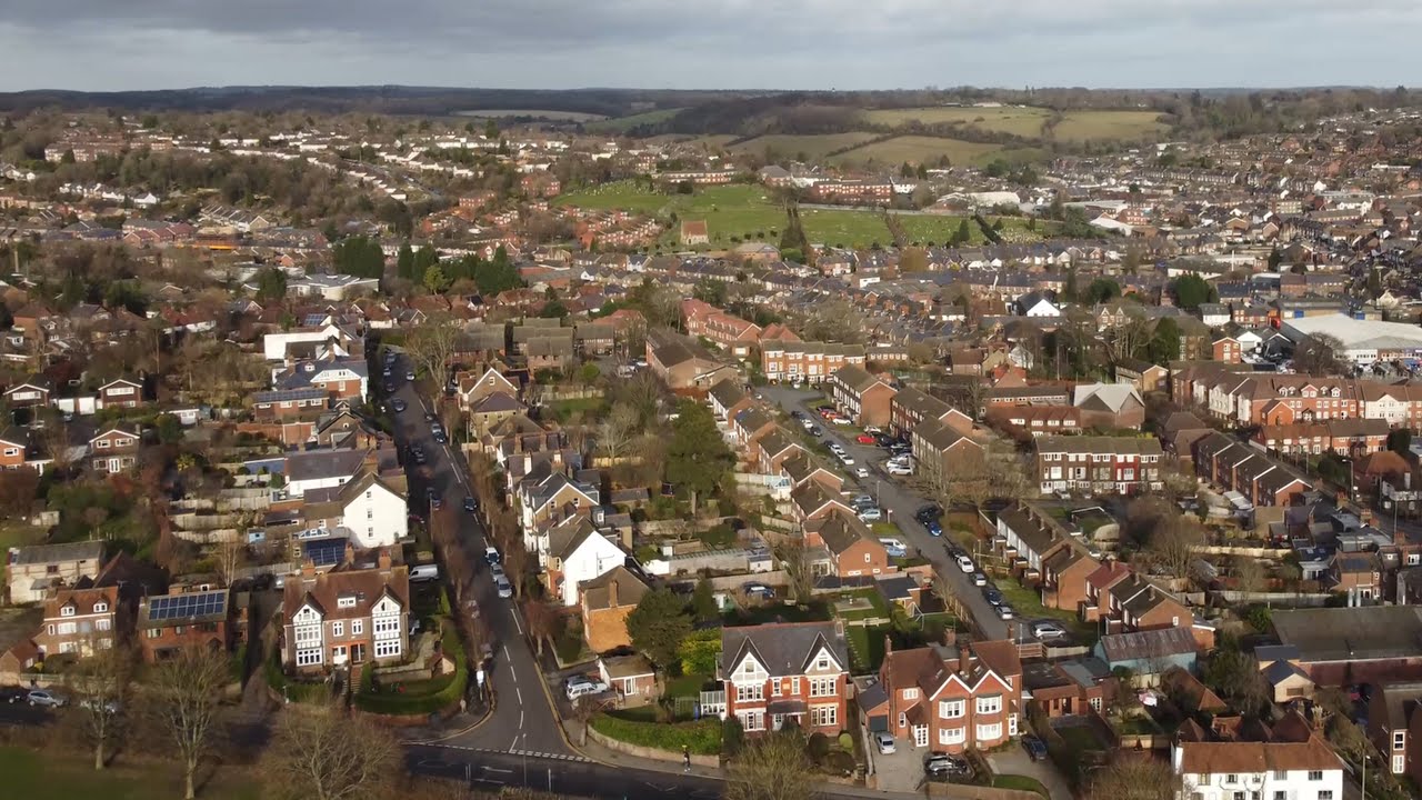 Chesham by Drone 4K, Buckinghamshire, UK