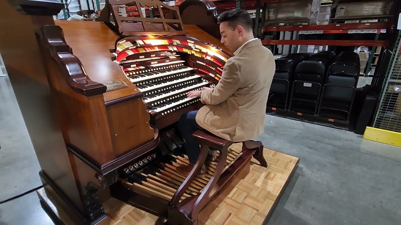 Jelani Eddington at Carma Labs playing Widor Toccata from Symphony #5