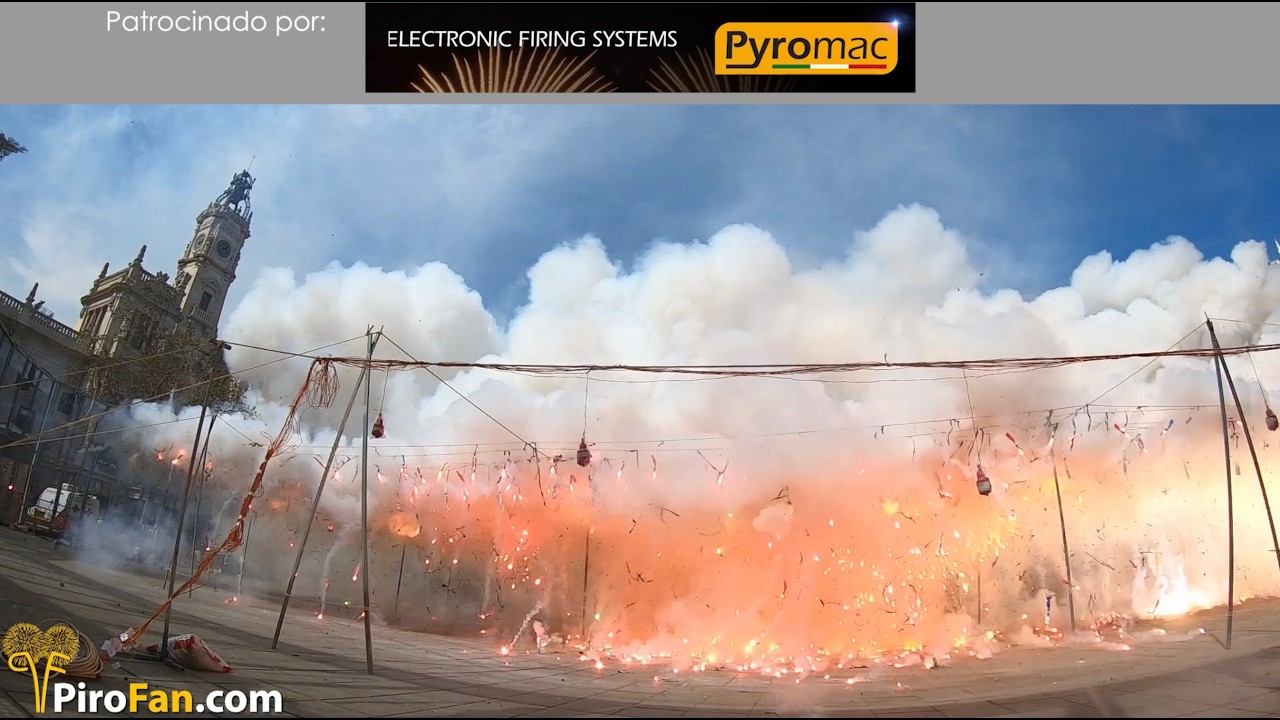 Pirotecnia Caballer FX  - Mascletà 18 de marzo Fallas 2026