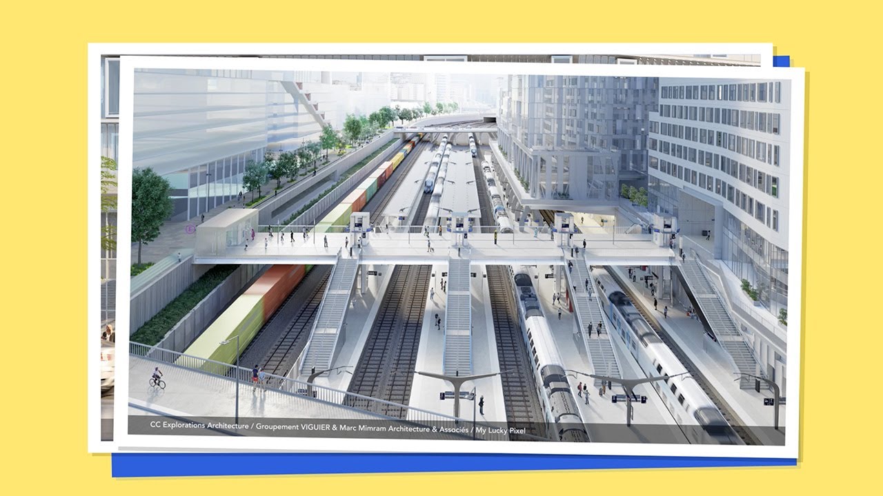 Comment imaginer une nouvelle gare au cœur d'un nouveau quartier ?