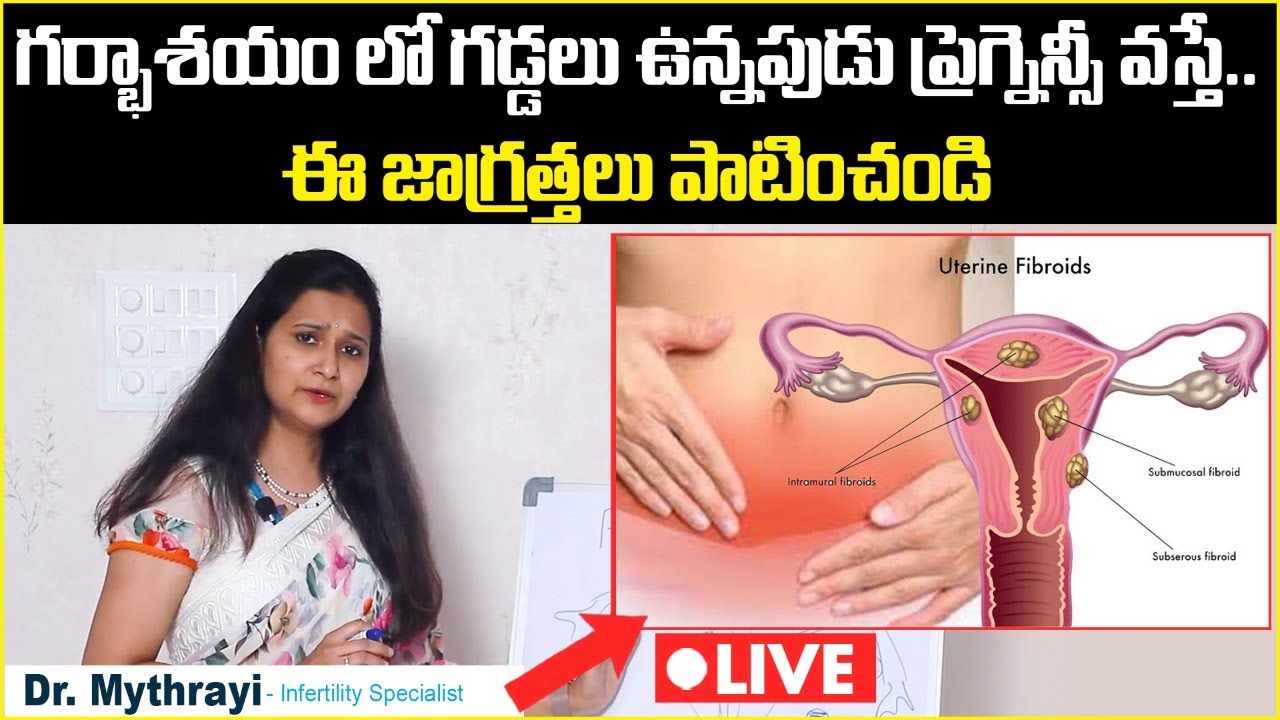 ఈ రకంగా ప్రెగ్నెన్సీ వస్తే| Do Uterine Fibroids Affect Pregnancy | Dr Mythrayi Best Fertility Centre