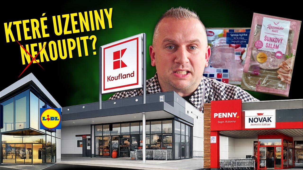 Lidl, Kaufland nebo Penny? Testujeme uzeniny z obchodů - kvalita, cena a kolik je v nich Éček!