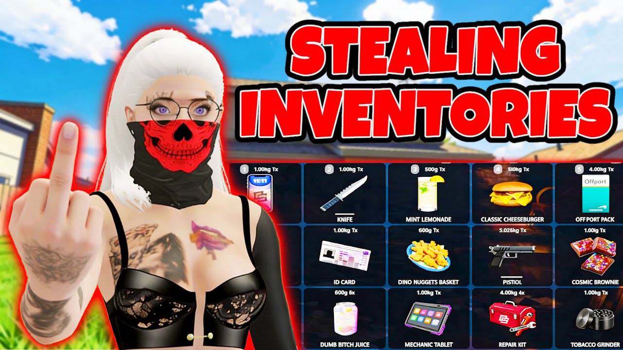 Stealing Inventories from a Cringe Couple in GTA RP