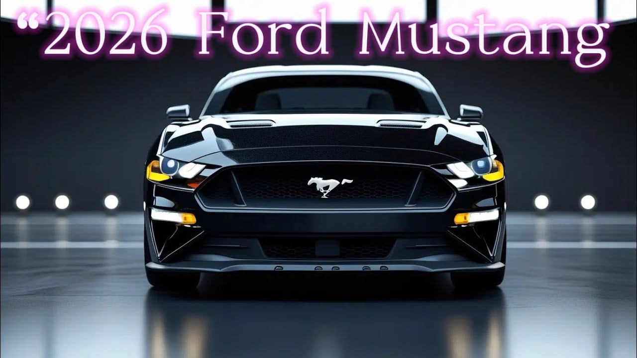 2026 Ford Mustang Full Review | Black Beast 🔥 Interior, Engine, Performance & Drive