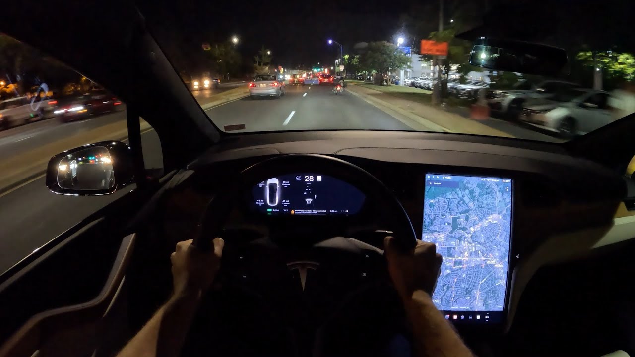 2020 Tesla Model X Long Range - POV Test Drive