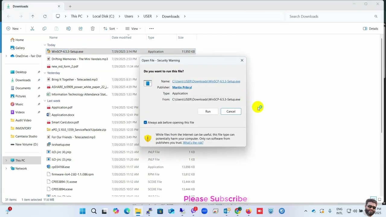 How to Download and Install WinSCP on Windows