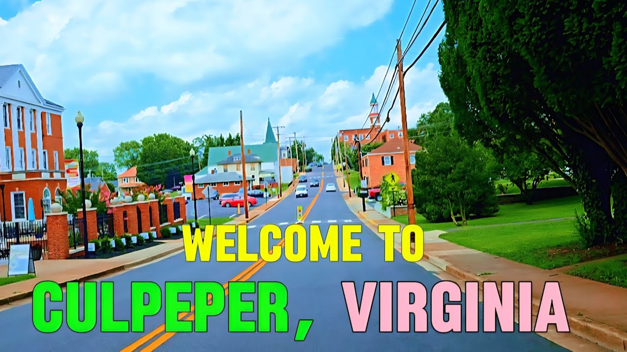 Driving Through CULPEPER, A Hidden Gem in VIRGINIA! #travel #driving #tourism #places #Virginia