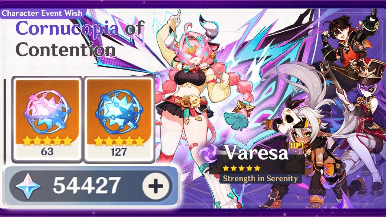 Varesa 451 Pulls... And I Almost Got WHAT?! | Genshin Impact Wish Banner Test