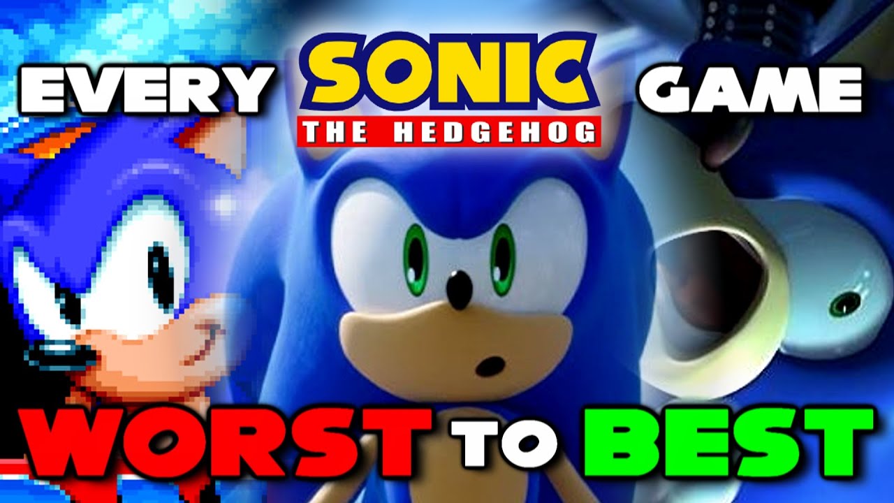 ВСЕ основные игры серии Sonic: от худшей к лучшей