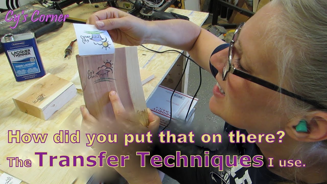 How did you put that on there? The Transfer Techniques I use.